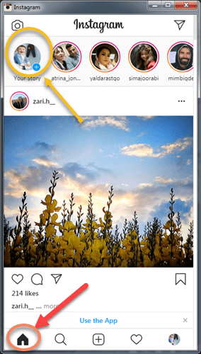 این تصویر دارای صفت خالی alt است؛ نام پروندهٔ آن instagram-home-min.png است