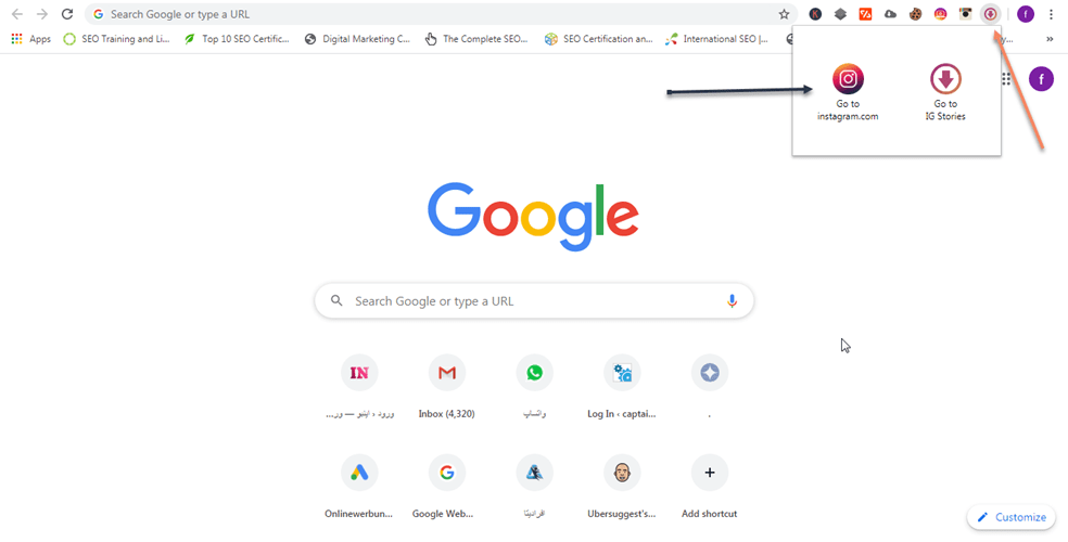 فعال کردن ig stories for instagram برای دانلود لایو اینستاگرام