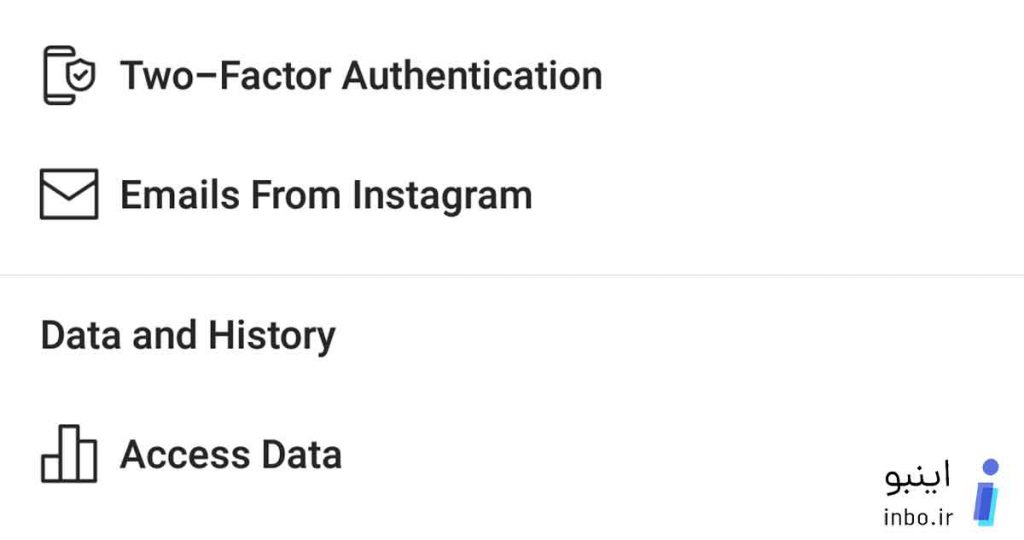 تنظیمات Security