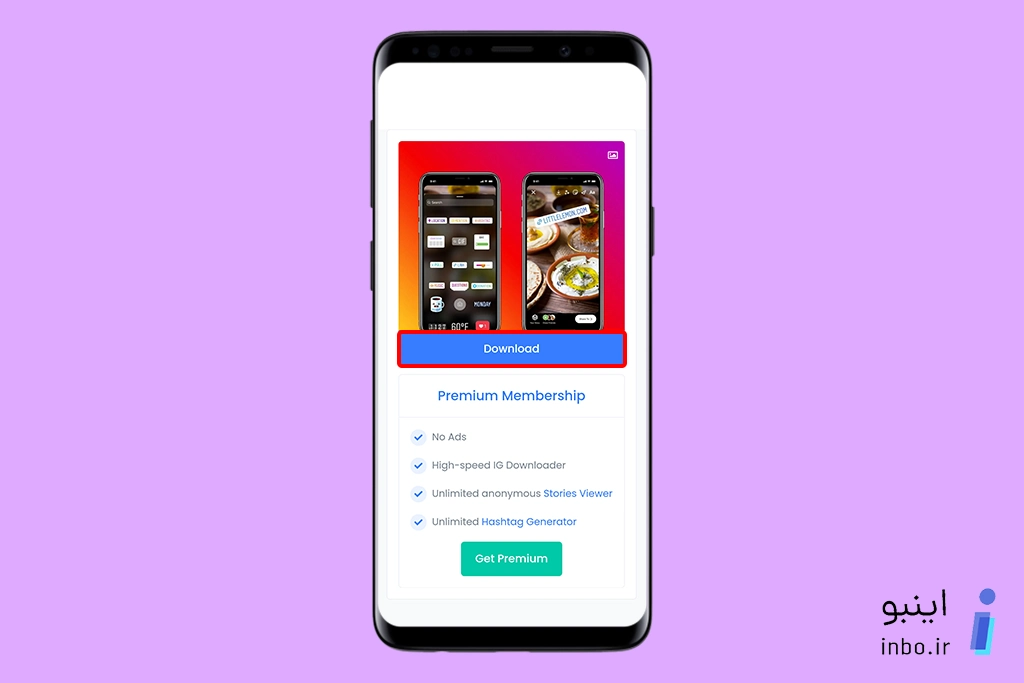 دانلود پست اینستاگرام با Toolzu