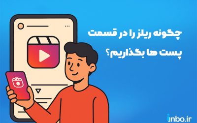 چگونه ریلز را در قسمت پست ها بگذاریم؟