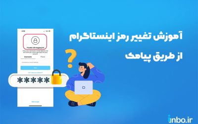 آموزش تغییر رمز اینستاگرام از طریق پیامک