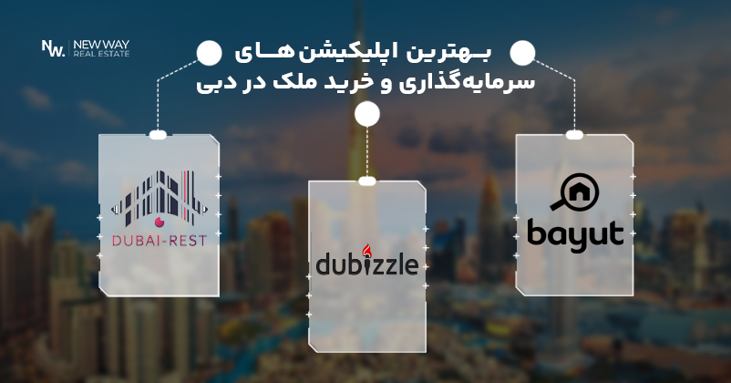 اپلیکیشنهای سرمایهگذاری و خرید ملک در دبی